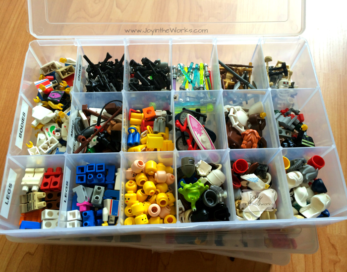 Lego Organization = Lego Fun - Joy in the Works