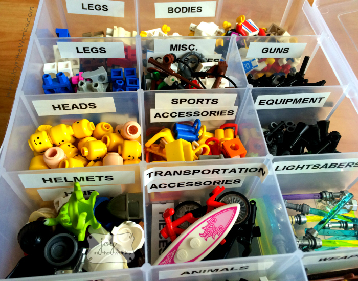 How to Organize LEGOs