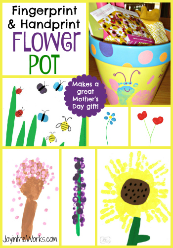 flower pot handprint