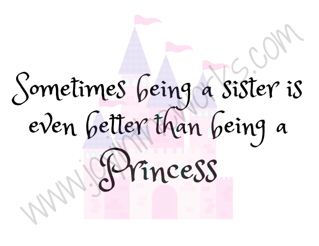 Princess Sisters Printable