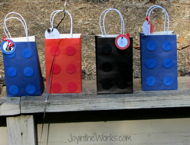 Lego deals candy bags