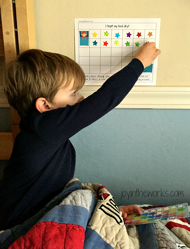 Bedwetting Star Chart