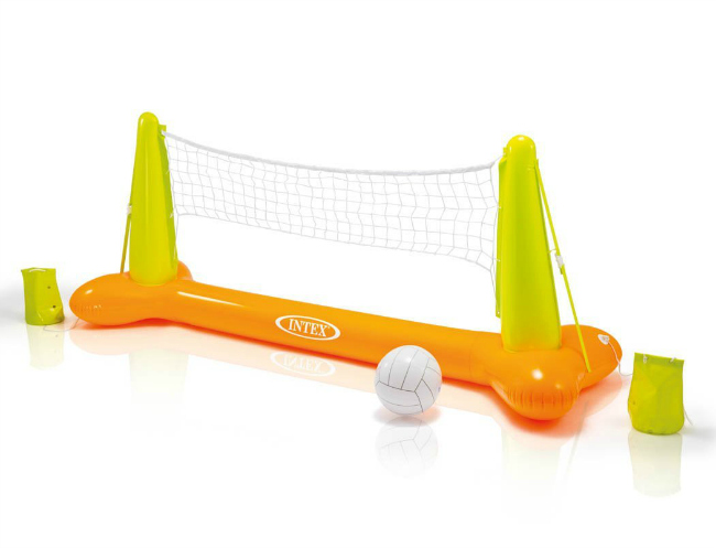 Volleyball net pool water toy