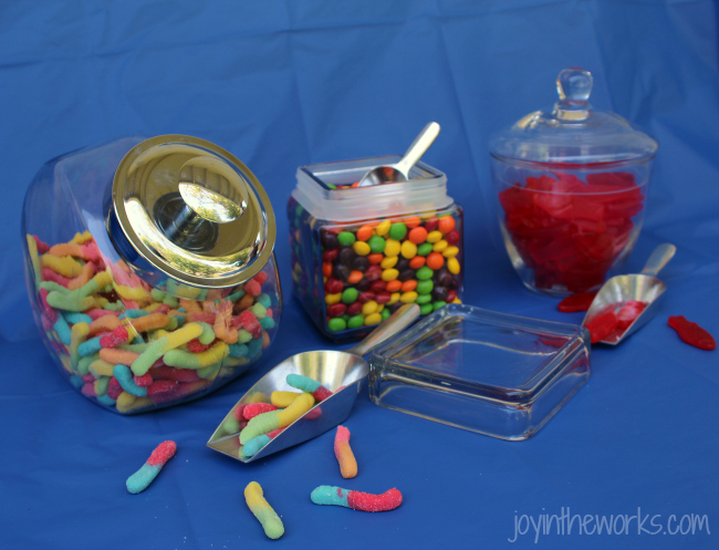 Instead of the same old boring lemonade stand try this candy stand instead!