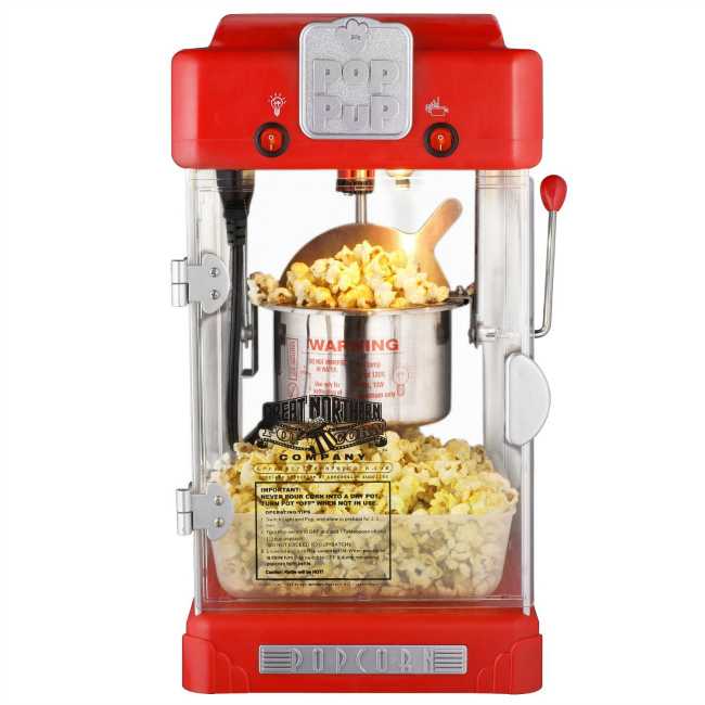 A creative alternative to a lemonade stand: popcorn!