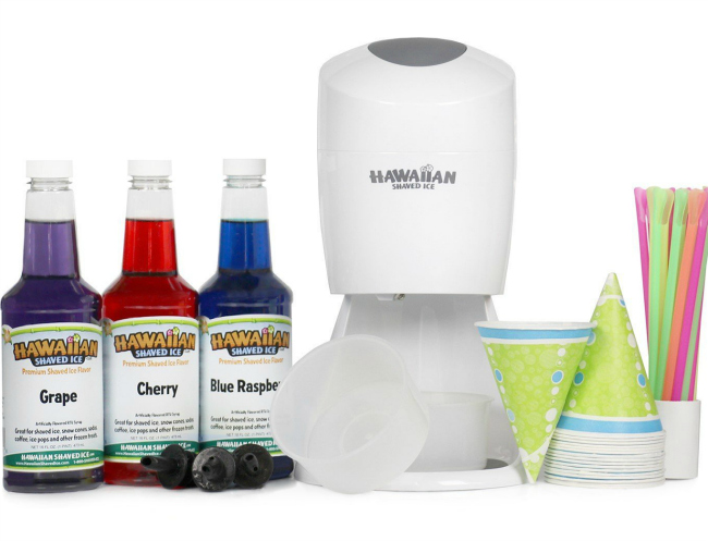 A creative alternative to a lemonade stand: Shave ice 