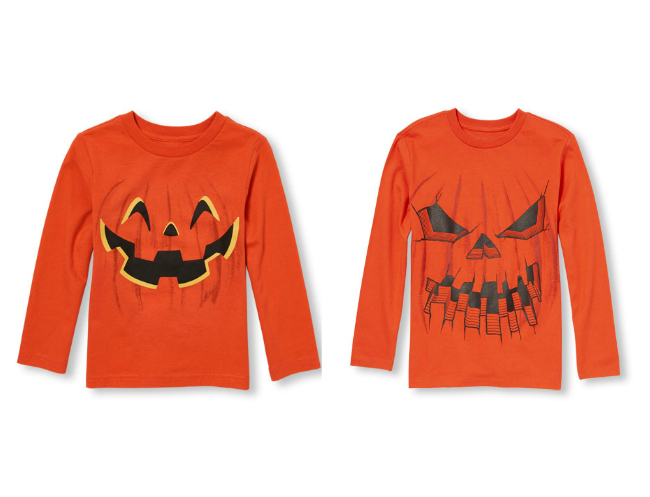 Jack 'o Lantern Halloween Shirts for Boys from Children's Place