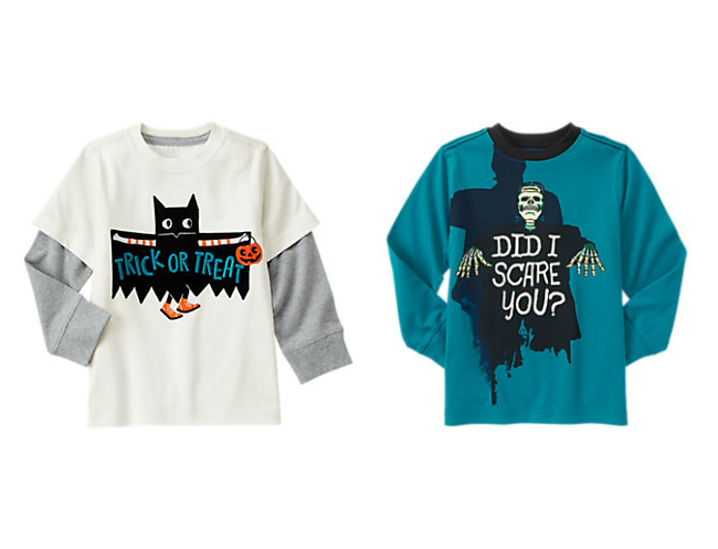 Boys Halloween Shirts from Gymboree