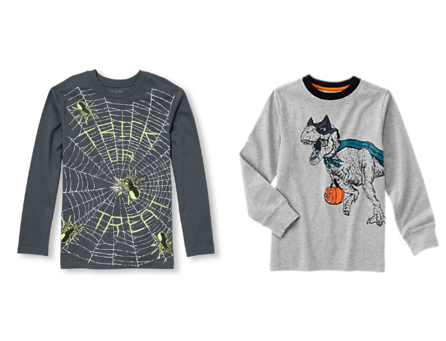 Boys Halloween Shirt from Gymboree and The Children's Place