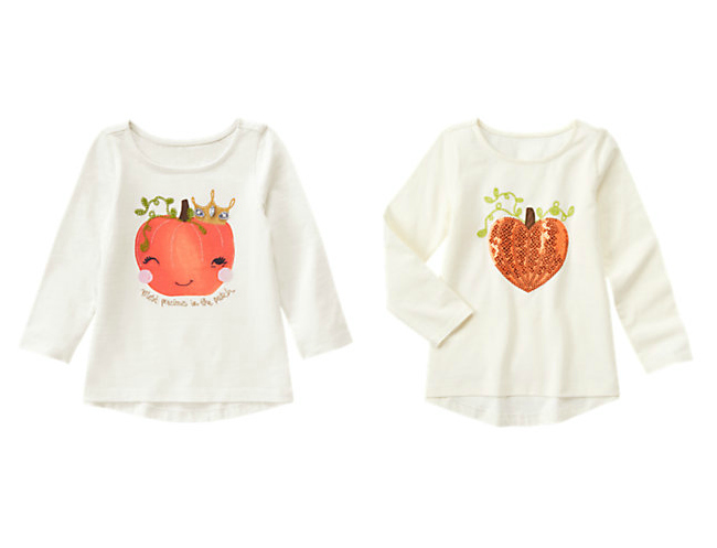 Pumpkin Halloween Shirts from Gymboree