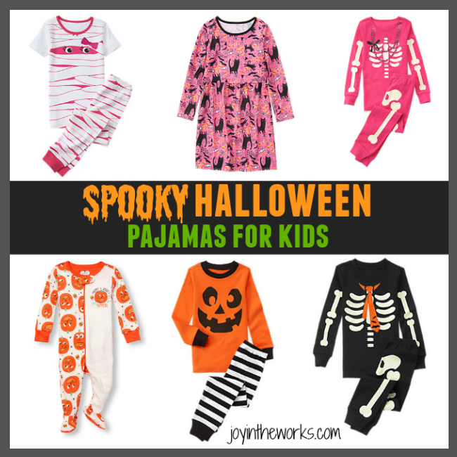 Spooky and Fun Halloween Pajamas from Gymboree, Old Navy, Crazy 8, The Children's Place, Carters and More