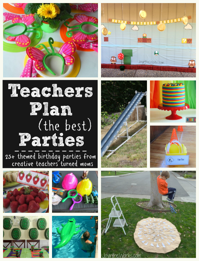 Creative teachers turned moms plan the best birthday parties filled with fun, engaging activities!