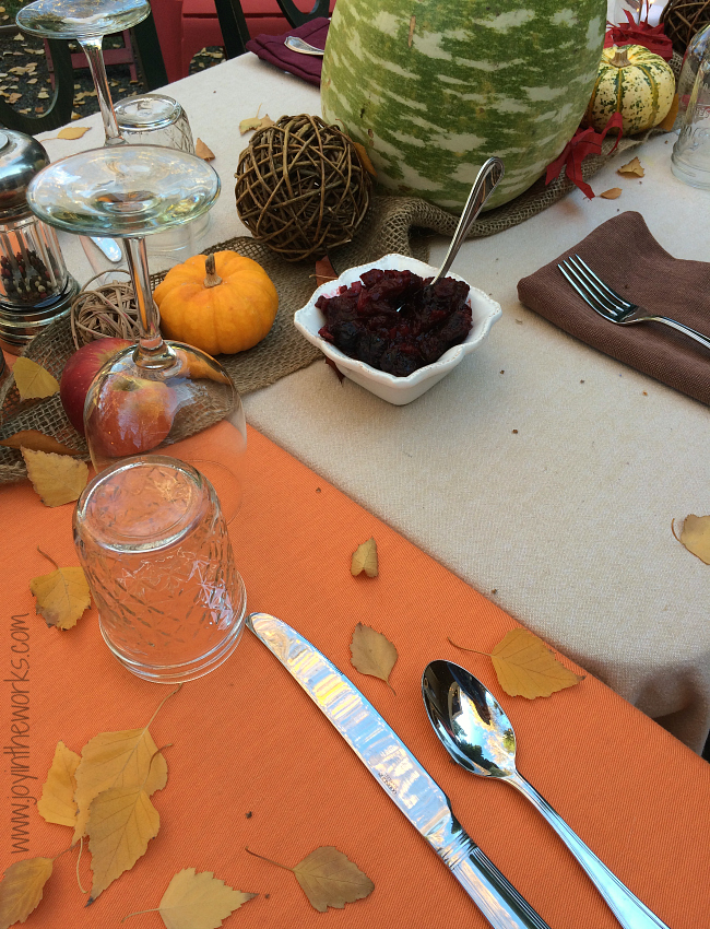 Your Thanksgiving dinner and doesn't have to be stuffy and fancy. How about hosting dinner outside and creating a rustic outdoor Thanksgiving tablescape using these tips?