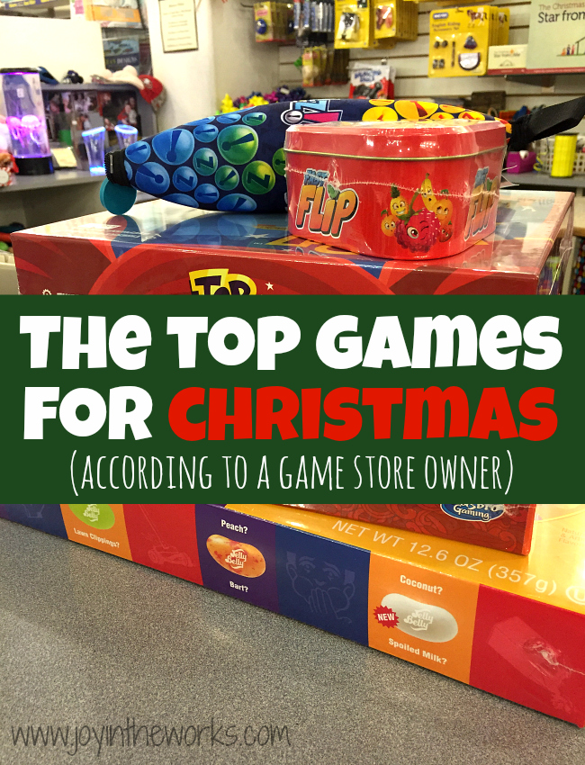 The top games for Christmas (according to a game store owner)