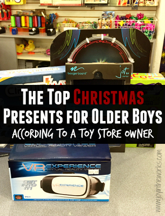 Looking for Christmas gift ideas for older boys? Check out these recommendations for the top Christmas gifts for older boys (as recommended by a Toy Store Owner!)