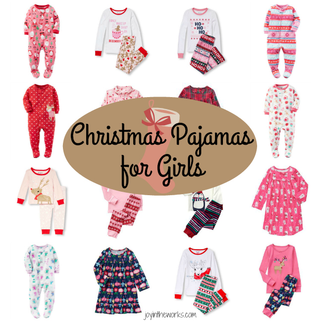 Find all the cutest Christmas Pajamas for girls from your favorite stores in one place! I love Gymboree, Carters, Children's Place and more and I will show you the best of them all!