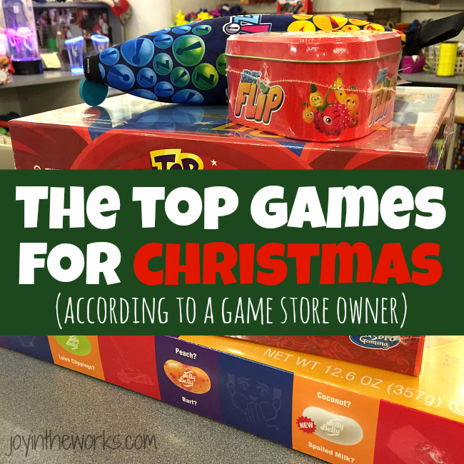 The top games for Christmas (according to a game store owner)