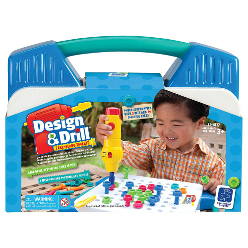 The top gift ideas for preschool boys: Design and Drill Take Along Tool Kit