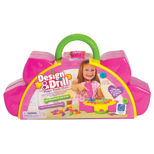 The top Christmas present ideas for preschool girls: Desgin and Drill Flower Power Studio