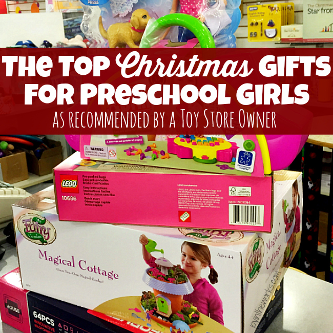 Looking for Christmas gift ideas for Preschool age girls? Check out these recommendations for the top Christmas Gifts for Preschool Girls (as recommended by a Toy Store Owner!)