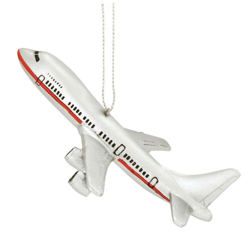 Creative Ways to Give Experiences to Kids: An airplane ornament for a trip on an airplane
