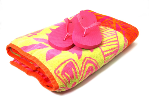 Creative Ways to Give Experiences to Kids: A beach towel for swim lessons