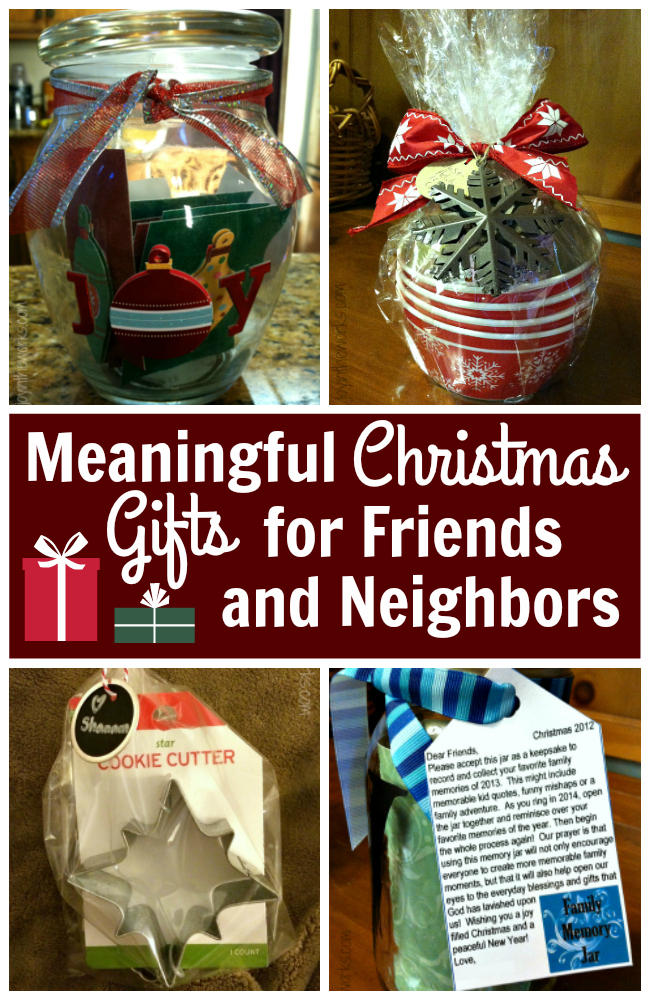 Budget Gifts Ideas for Friends and Neighbors (Homemade Christmas