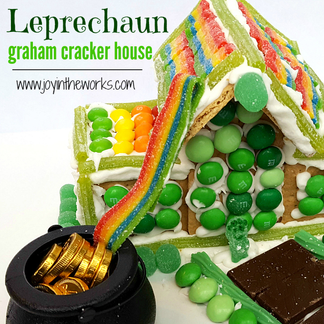 Gingerbread houses aren't just for Christmas anymore- kids love crafting with candy! For a fun St. Patrick's Day activity, forget making a Leprechaun trap! Instead have your kids make a Leprechaun graham cracker house with skittles, mint m&m's and other green and rainbow candy!