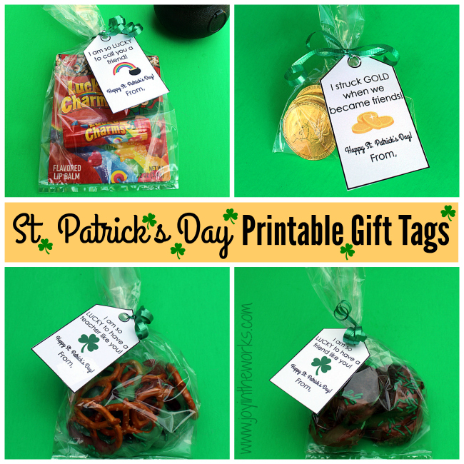 These simple  St. Patrick's Day gifts are perfect for friends, family, teachers or your own family! From dipped Oreos and pretzels to chocolate gold coins to Lucky Charms lip balm - these all would make the perfect token gift and are a great way to show someone how much you care.