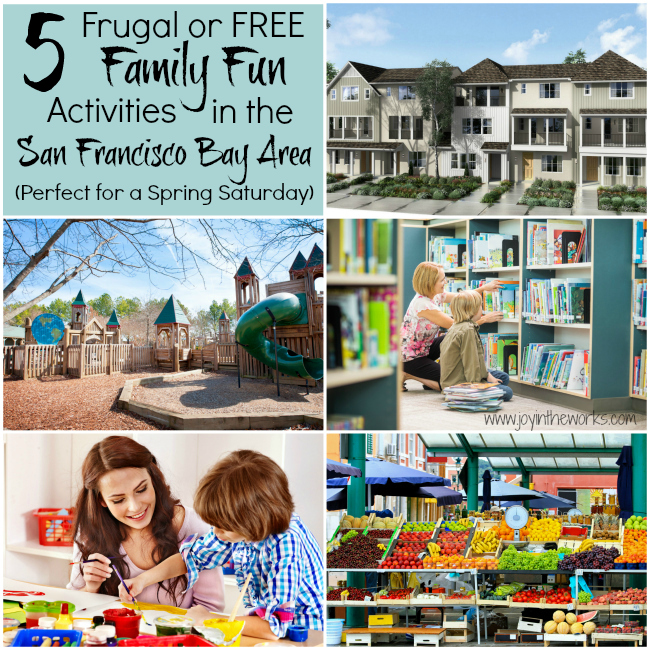 Looking for some Saturday family fun in the San Francisco Bay Area that won't break the bank? Check out these 5 Frugal Family Fun Activities in the San Francisco Bay Area including a model home community grand opening event on Saturday, April 22, 2017 with a Giants tickets #giveaway #ad
