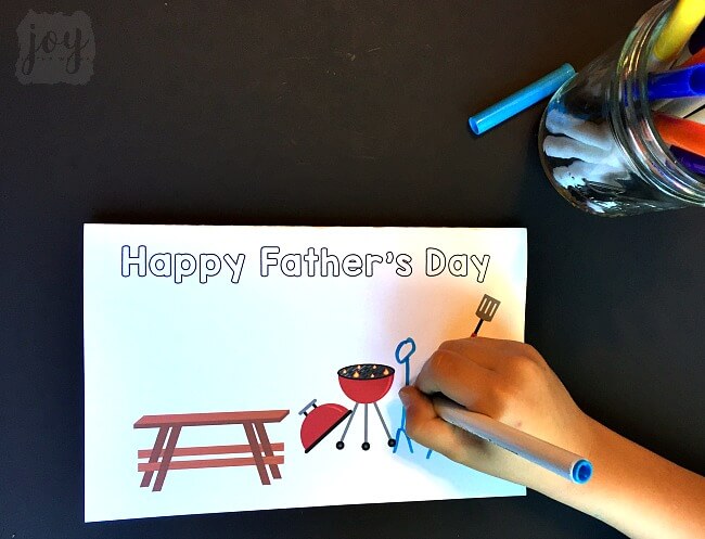 A unique twist on a homemade Father's Day card: Father's Day Story Cards! These themed "finishable" story cards have the beginnings of a picture scene and include instructions and lines for kids to create and record their story creation!