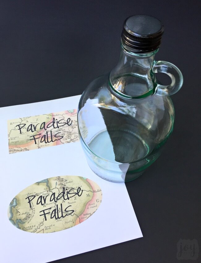 Need a class gift idea for a teacher? This is the perfect end of the year teacher gift (especially if they are Pixar or Disney fans!). Check out how we made our very own Up Paradise Falls Coin Jar as well as an Up balloon schoolhouse card to go with it. Our teacher loved this creative gift from the whole class!