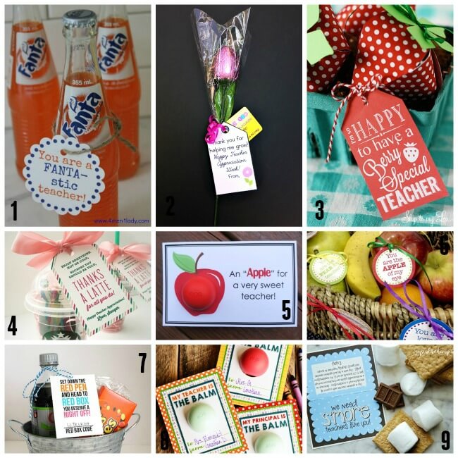 25 Free Printable Teacher Appreciation Gift Tags Joy In The Works