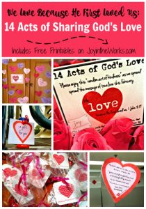 Share true love this Valentine's Day by spreading the message of God's love using these 14 random acts of kindness
