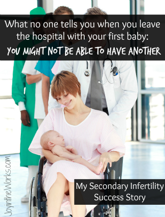 My Secondary Infertility Success Story