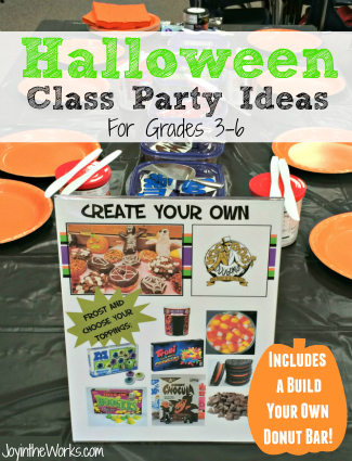 Halloween Class Party Ideas for Grades 3-6