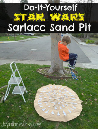 DIY Star Wars Sarlacc Sand Pit