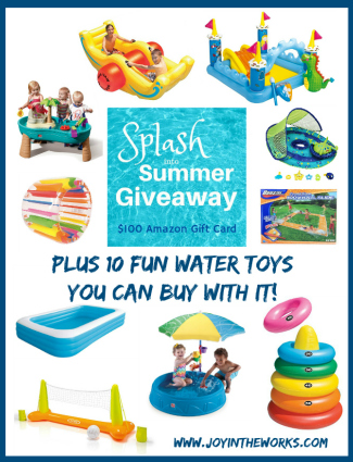 Top 10 Water Toys for Summer (Plus a giveaway to buy them!)