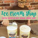 DIY Ice Cream Shop and Soda Jerk Hat