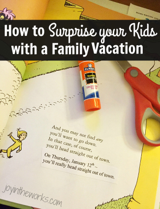 How to Surprise Your Kids with a Family Vacation