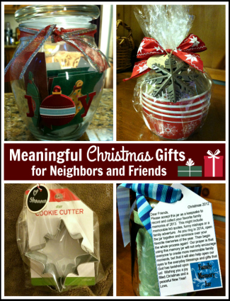 Christmas Neighbor Gift Ideas - Doing What We Love