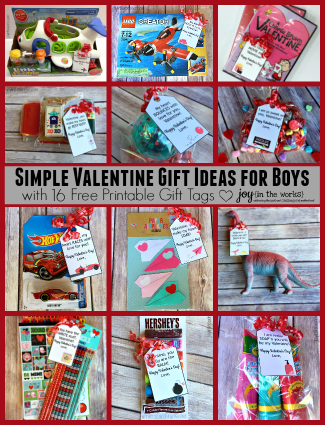 Simple Valentine Gift Ideas for Boys