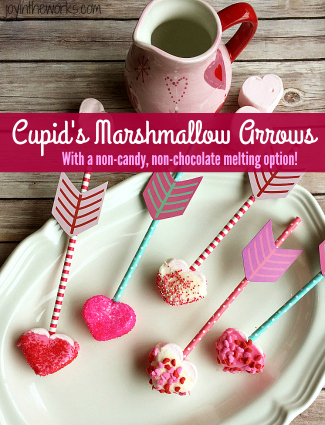 Cupid’s Marshmallow Arrows