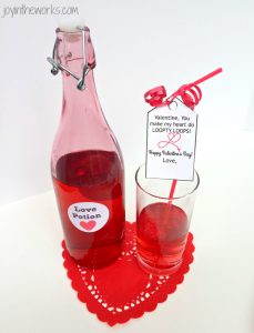 Free Printable Silly Straw Valentine Tag - Joy in the Works