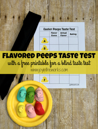 Flavored Peeps Taste Test