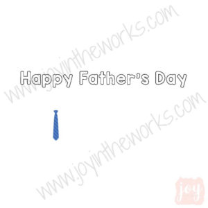 Neck Tie Themed Father's Day Story Card