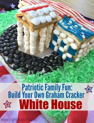 Build Your Own Graham Cracker White House