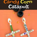 Candy Corn Catapult for Halloween
