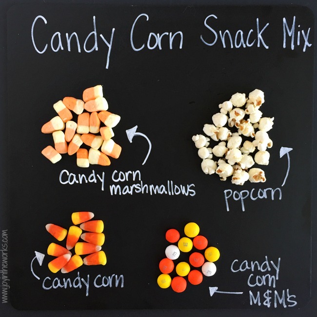 This Candy Corn Snack Mix is a must for all Candy Corn Lovers out there! It's the perfect Halloween treat of sweet and salty and comes with printable gift tags to give it away to friends and neighbors (if you have any left!)