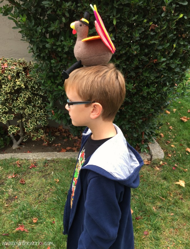 Looking for a fun way to entertain the kids on Thanksgiving? Check out these 10 easy Tom Turkey Games! From Hide the Turkey to Balance the Turkey on Your Head, these Thanksgiving games will entertain the whole family!